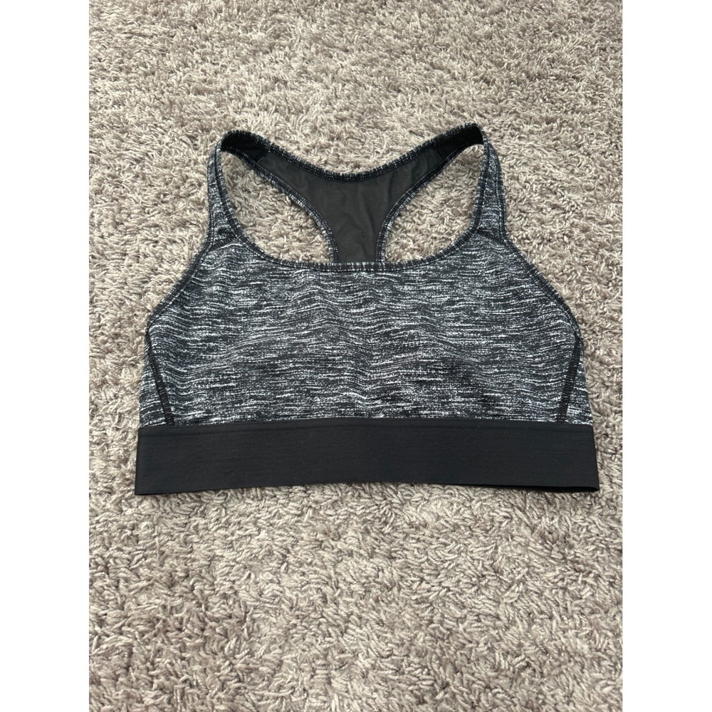 Victoria Sport Racerback Sports‎ Bra Gray Black Small